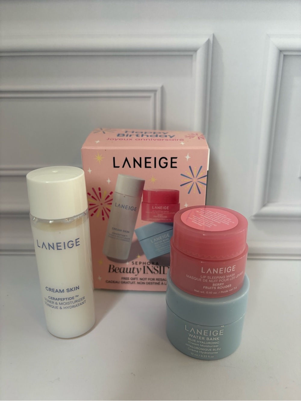 New LANEIGE Skincare & Lip Sleeping Mask Mini Set